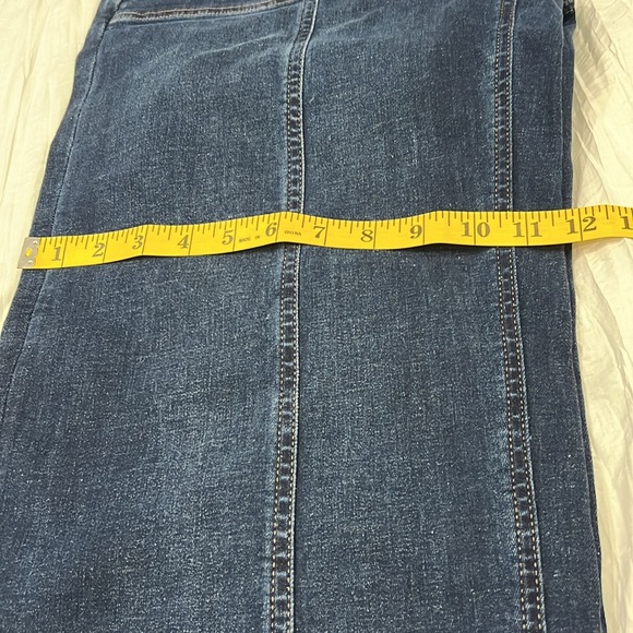 Denim & Company women’s jeans, size 10T, wide legs, - Picture 6 of 11
